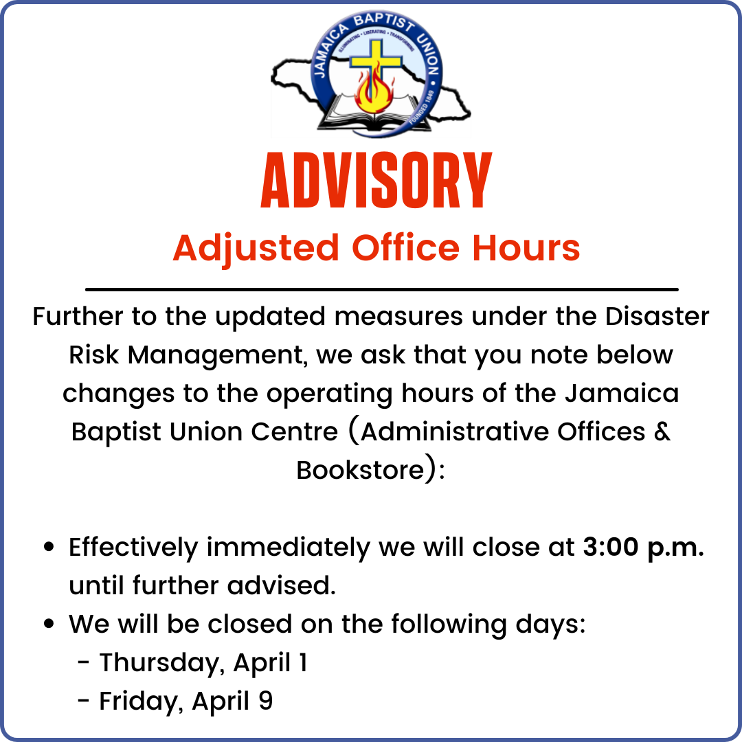 Read more about the article Adjusted Office Hours