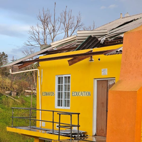 Part of Ulster Spring Baptist Church used as a school